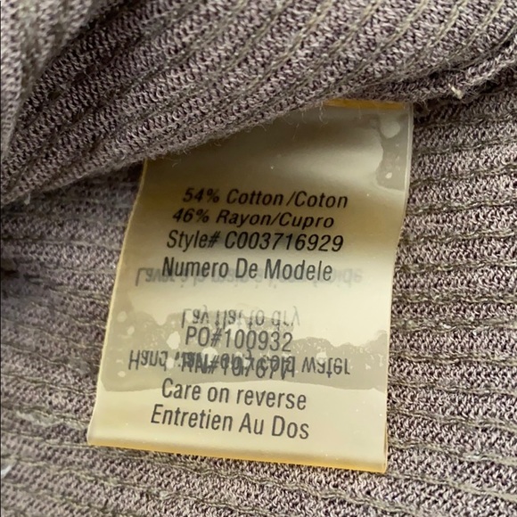 Gray silver sequin keyhole back backless top - Picture 10 of 10